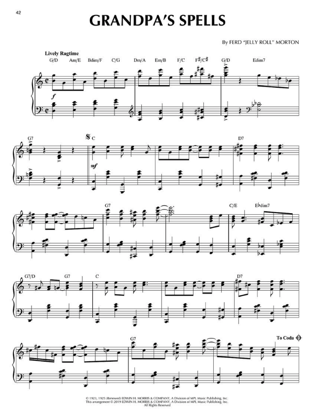 Ragtime - Jazz Piano Solos Series Volume 55 - Hal Leonard - 274961