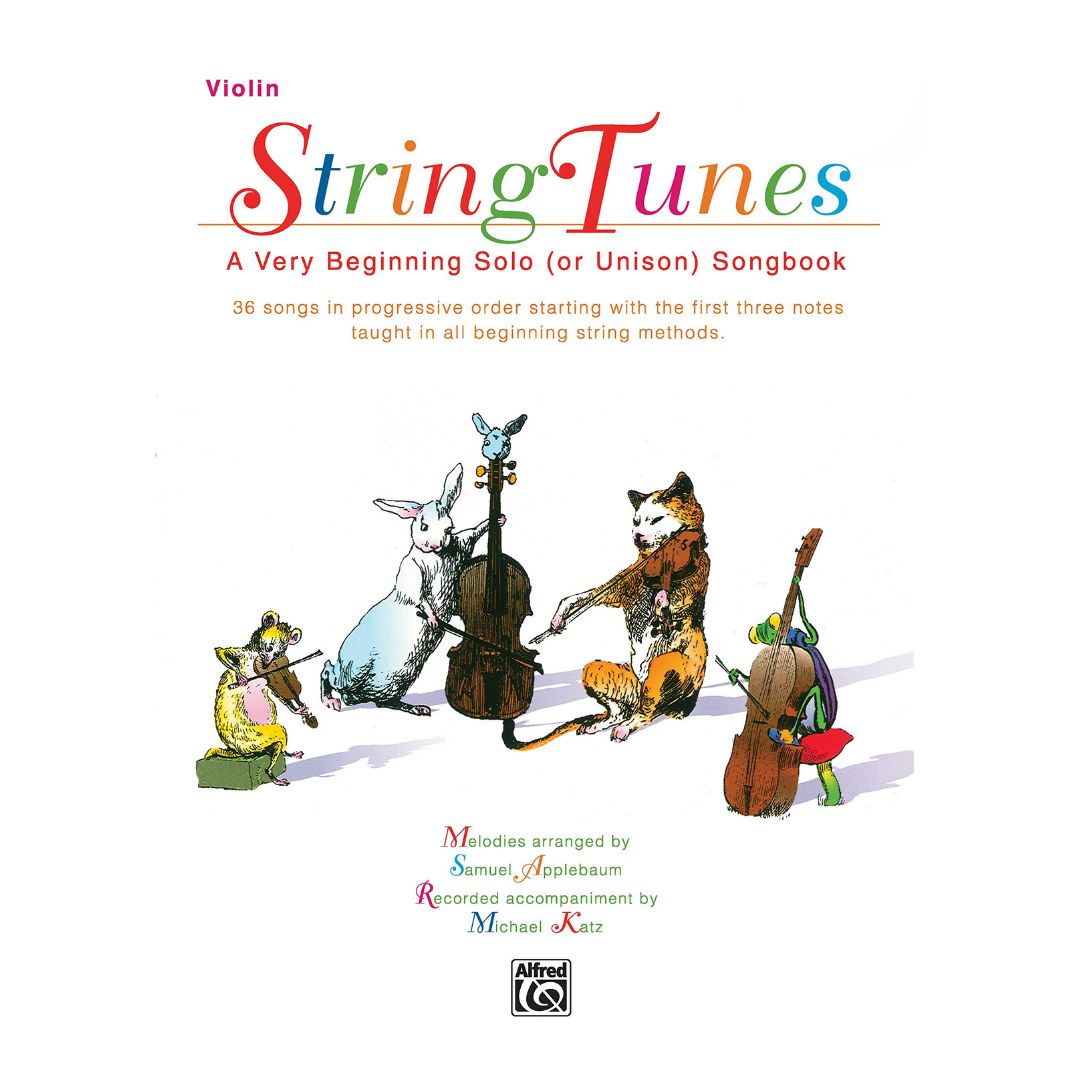String Tunes Very Beginning Solo Songbook- Violin
