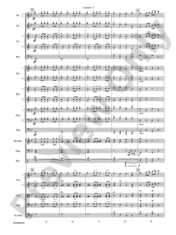 Aboriginal Rituals – Full Orchestra Conductor Score & Parts (Digital Download)