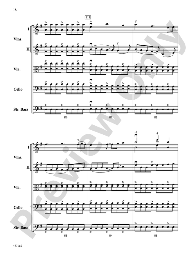 Meer Winden - String Orchestra Conductor Score & Parts (Digital Download)