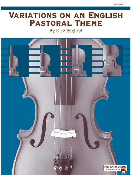 Variations on an English Pastoral Theme – String Orchestra Conductor Score & Parts (Digital Download)
