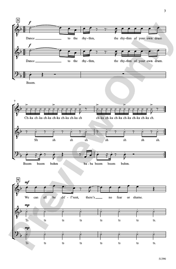 Dance! - TTB, a cappella Choral Octavo (Digital Download)