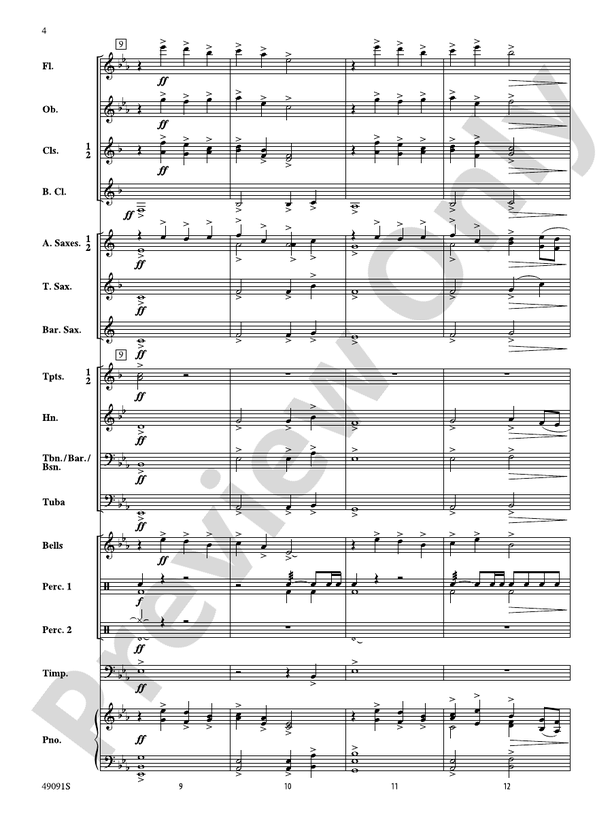 Skybridge Suite - Concert Band Conductor Score & Parts (Digital Download)