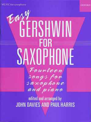Easy Gershwin for Saxophone - George Gershwin - Saxophone John Davies Oxford University Press