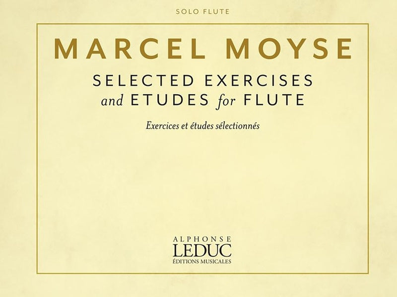 Moyse - Selected Excercises and Etudes for Flute - Flute Solo Leduc AL30877