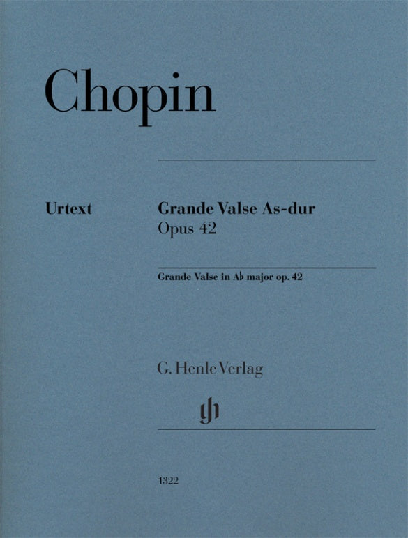 Grande Valse in A Flat Major Op 42 Piano