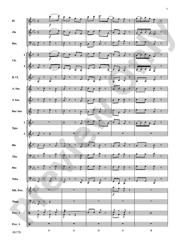 ENGLISH FOLK SONG SUITE/BYB 2 - Concert Band Conductor Score & Parts (Digital Download)