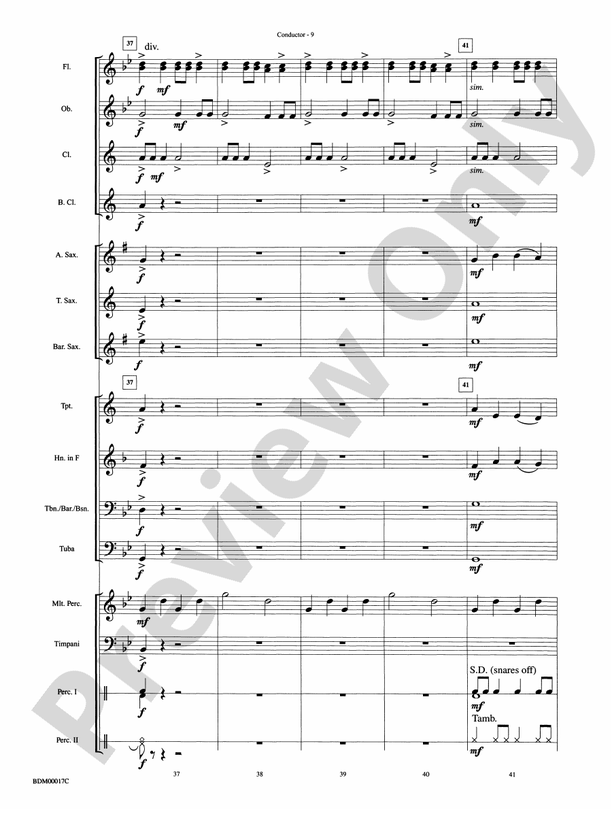 Tidings of Joy! - Concert Band Conductor Score & Parts (Digital Download)
