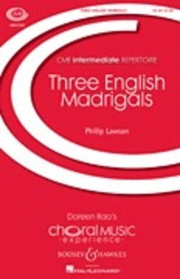 Three English Madrigals - CME Intermediate - Philip Lawson - Unison/2-Part Boosey & Hawkes Octavo