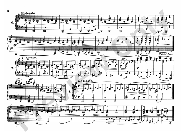 Berens - Melodious Exercises, Op. 62 - 1 Piano, 4 Hands (Digital Download)