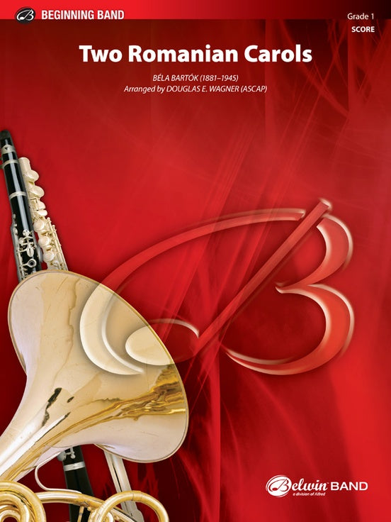 Two Romanian Carols - Concert Band Conductor Score & Parts (Digital Download)