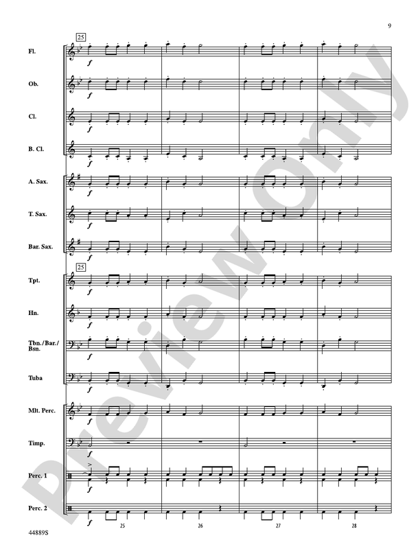 Three Miniature Nutcrackers - Concert Band Conductor Score & Parts (Digital Download)