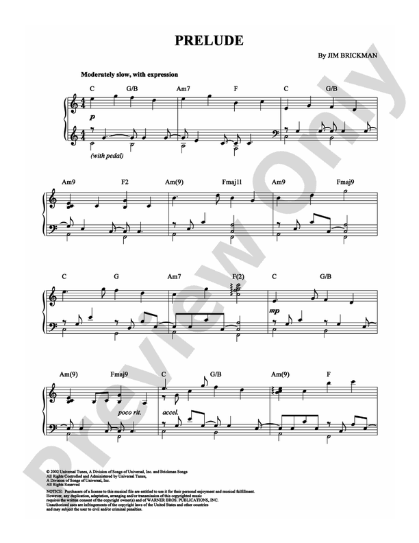 Prelude - Piano (Digital Download)