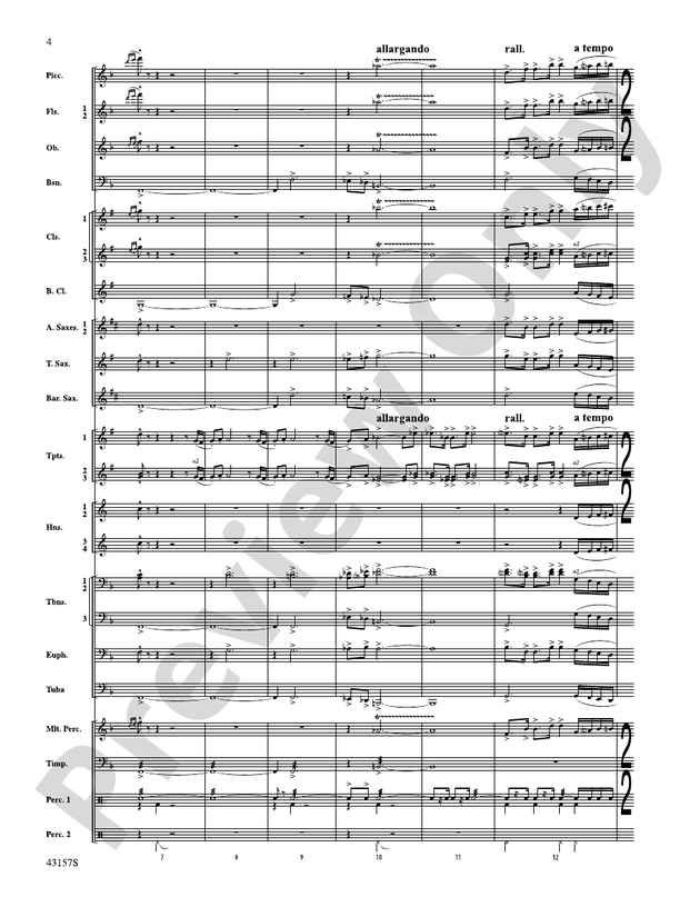 Gershwin by George! - Concert Band Conductor Score & Parts (Digital Download)