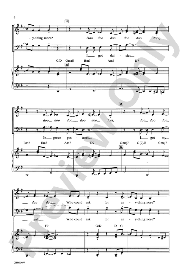 I Got Rhythm - Arr. Kirby Shaw – SATB Choral Octavo (Digital Download)