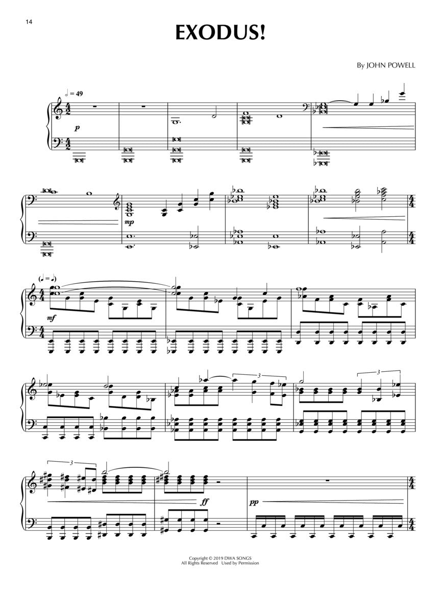 How To Train Your Dragon - The Hidden World - Music From The Motion Picture Soundtrack Piano Solo - Hal Leonard