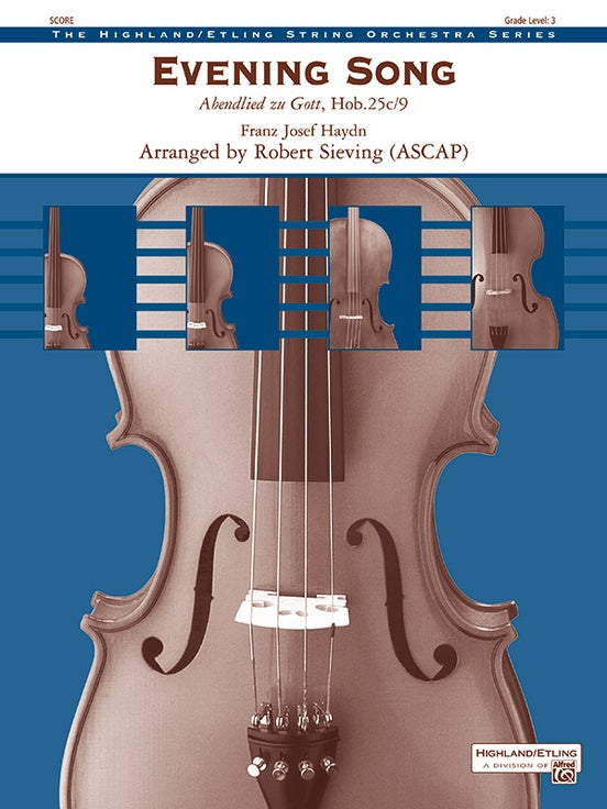 Evening Song – String Orchestra Conductor Score & Parts (Digital Download)