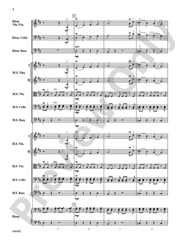 A Festival Rondo - String Orchestra Conductor Score & Parts (Digital Download)