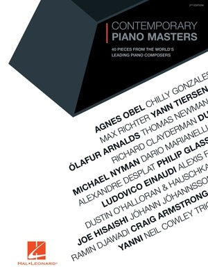 Contemporary Piano Masters - 2nd Ed - Piano Solo - Hal Leonard