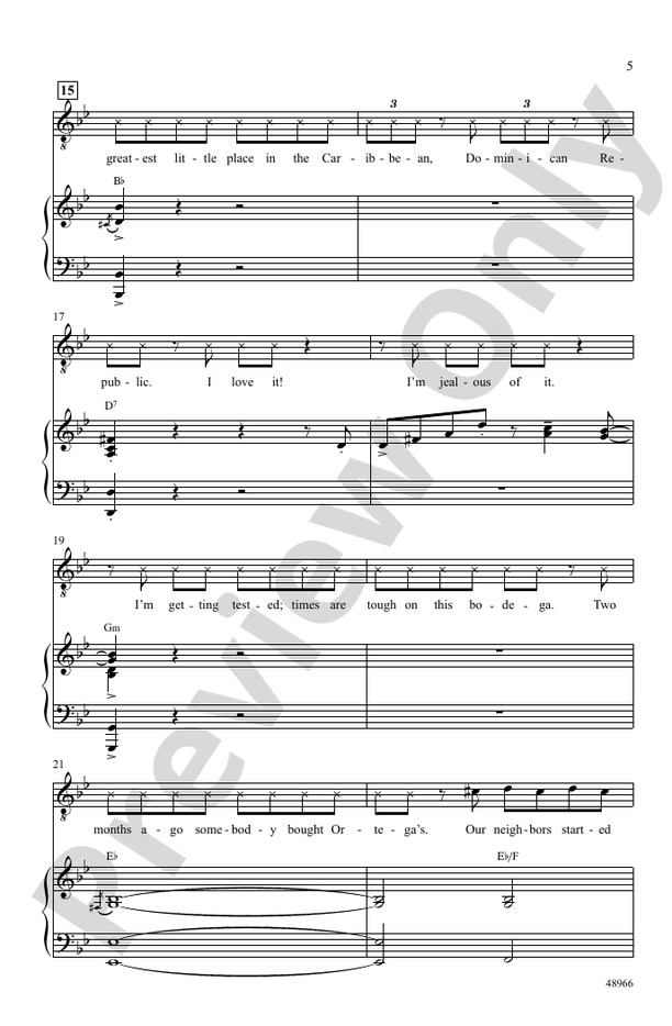 In the Heights (Choral Highlights) - SATB Choral Octavo (Digital Download)