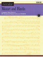 Mozart and Haydn - Volume 6 - The Orchestra Musician's CD-ROM Library - Oboe - Franz Joseph Haydn|Wolfgang Amadeus Mozart - Oboe Hal Leonard CD-ROM