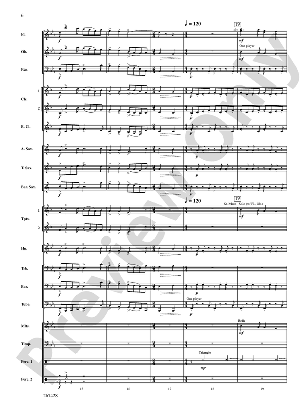 A Christmas Festival (Grade 2) - Concert Band Conductor Score & Parts (Digital Download)