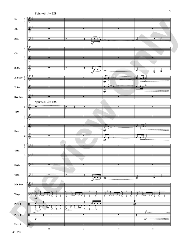 Soundtrack - Concert Band Conductor Score & Parts (Digital Download)