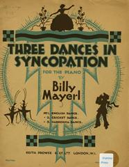 Harmonica Dance (from 'Three Dances In Syncopation Op.73') - Piano Solo (Digital Download)