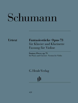 Fantasy Pieces for Clarinet Op 73 Violin Version