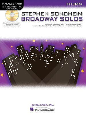 Stephen Sondheim - Broadway Solos - Horn - Stephen Sondheim - French Horn Hal Leonard /CD