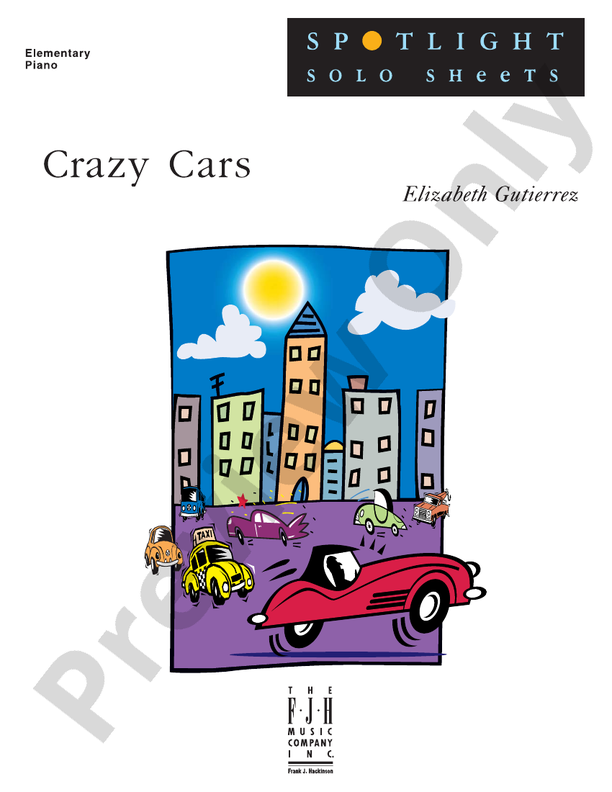 Crazy Cars - Piano (Digital Download)