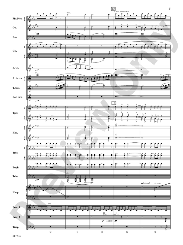 Santa's Journey (Bringing "Joy to the World") - Concert Band Conductor Score & Parts (Digital Download)