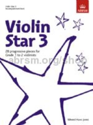Violin Star 3, Accompaniment book - Edward Huws Jones - ABRSM Piano Accompaniment