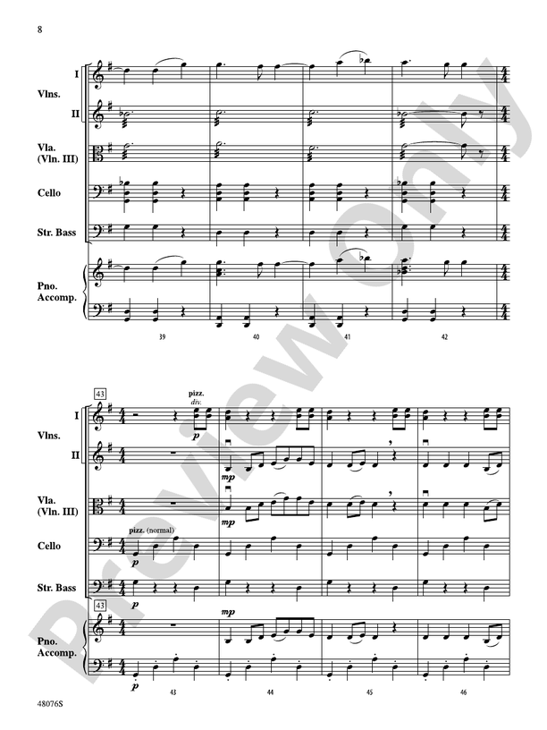 A Musical Passport - String Orchestra Conductor Score & Parts (Digital Download)
