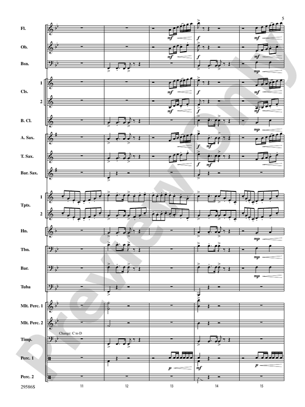The Young Royals - Concert Band Conductor Score & Parts (Digital Download)
