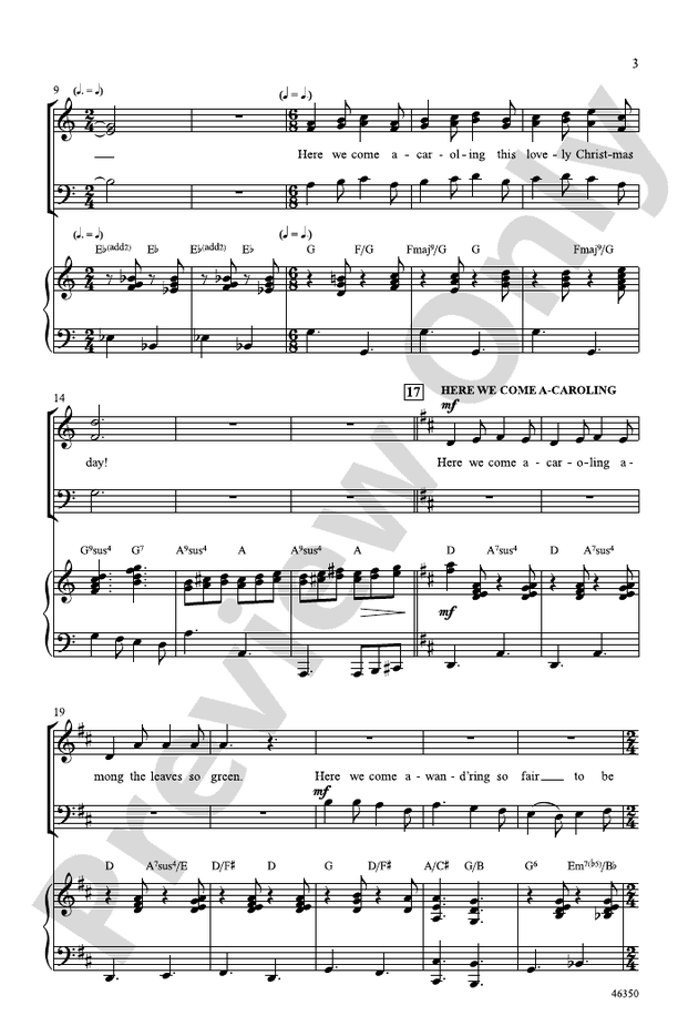 Carols, Bells, and Boughs of Holly! – SAB Choral Octavo (Digital Download)