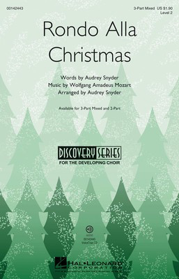 Rondo Alla Christmas - Discovery Level 2 - Wolfgang Amadeus Mozart - Audrey Snyder Hal Leonard VoiceTrax CD CD