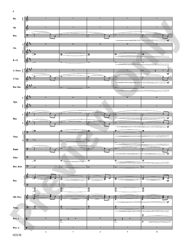 At the Movies with Hans Zimmer - Concert Band Conductor Score & Parts (Digital Download)