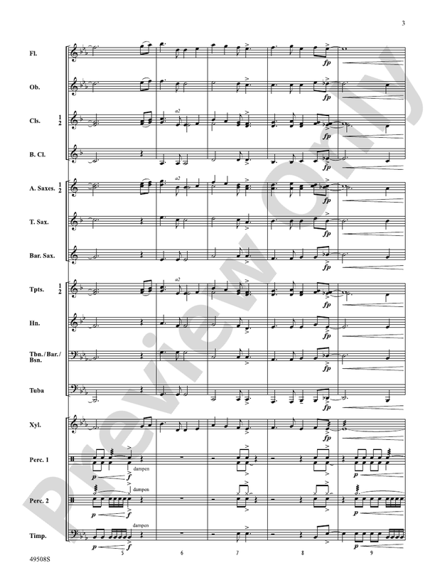 Solstice Celebration - Concert Band Conductor Score & Parts (Digital Download)
