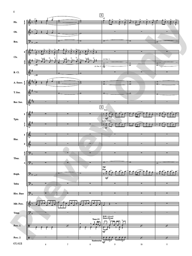 Bruno Mars Greatest Hits - Concert Band Conductor Score & Parts (Digital Download)