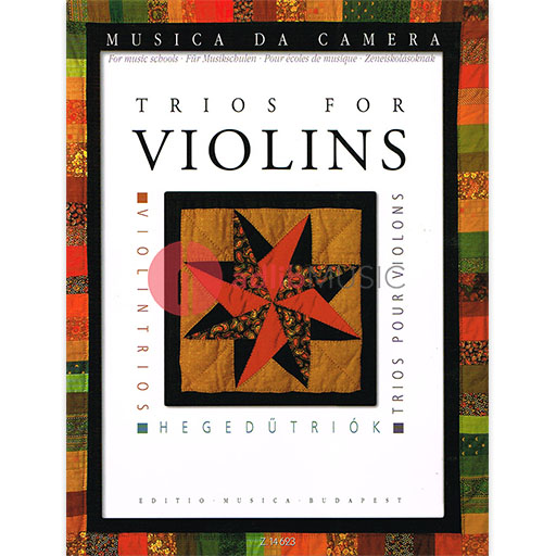 TRIOS FOR VIOLINS MUSICA DA CAMERA SERIES SC/PTS - VIOLIN - EMB