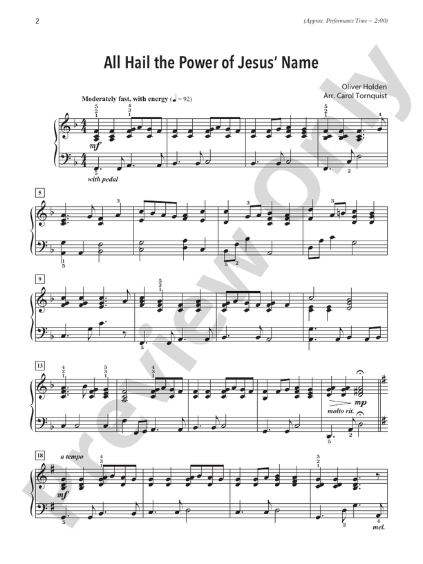 Preludes for Worship: Hymns: Piano Arrangements for the Opening of Worship Services - Piano (Digital Download)