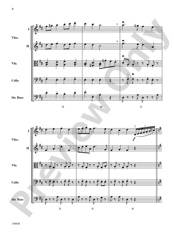 A Christmas Festival – String Orchestra Conductor Score & Parts (Digital Download)