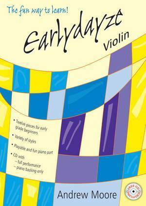 Earlydayze - Violin/Piano Accompaniment/CD by Moore Mayhew M3611642