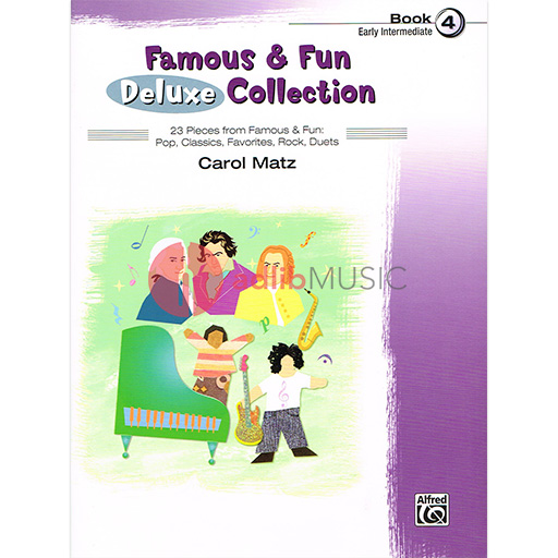 Famous & Fun Deluxe Collection Book 4 - Easy Piano by Matz Alfred 42437