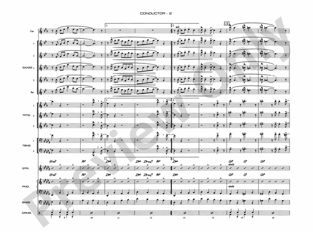 A Salute to Benny Goodman - Jazz Ensemble Conductor Score & Parts (Digital Download)