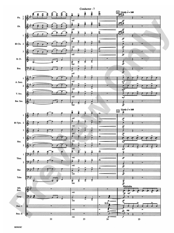 The Spirit of Orpheus (A Sinfonian Celebration) - Concert Band Conductor Score & Parts (Digital Download)
