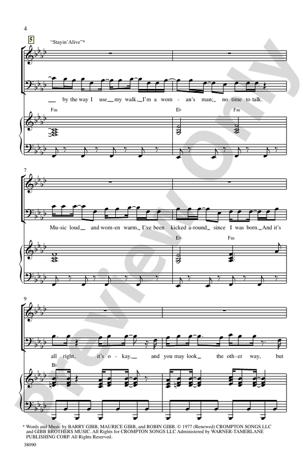 Disco Fever – SAB Choral Octavo (Digital Download)