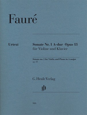 Sonata No 1 Op 13 Violin/Piano