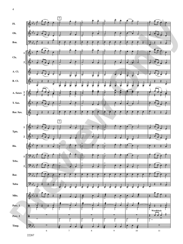 Kinder Symphony - Concert Band Conductor Score & Parts (Digital Download)